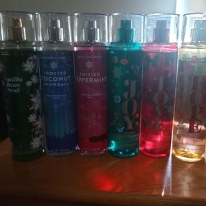 Bath and Bath works body spray